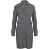 VILA VILA dame kjole VINYNNI Dress Dark grey melange