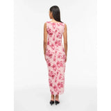 VILA VILA dame kjole VIRIKKE Dress Cherry Blossom dark flower