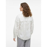 VILA VILA dame skjorte VISIMONE Restudsalg Snow white