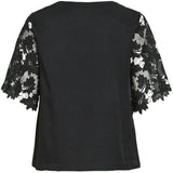 VILA VILA dame top VISASSY Top Black Beauty