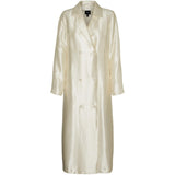 Vero Moda VMMATHILDE LS LONG JACKET D1 Restudsalg Cannoli Cream