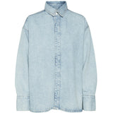 Vero Moda Vero Moda dame denimjakke VMHAMSON Restudsalg Light Blue Denim