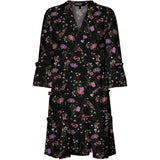 Vero Moda Vero Moda dame kjole VMEASY Dress Black Aop Mille