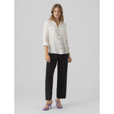 Vero Moda Vero Moda dame skjorte VMBUMPY Restudsalg Snow white