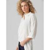 Vero Moda Vero Moda dame skjortekjole VmNatali Shirt Snow white