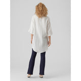 Vero Moda Vero Moda dame skjortekjole VmNatali Shirt Snow white