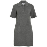 VILA Vila dame kjole VILINA Dress Medium grey melange