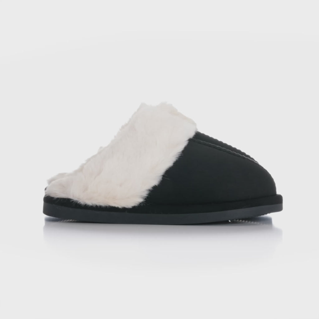 SHOES Julle dame hjemmesko BNB-15 Restudsalg Black