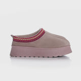 SHOES Eliane dame bamsestøvler 3040 Restudsalg Taupe