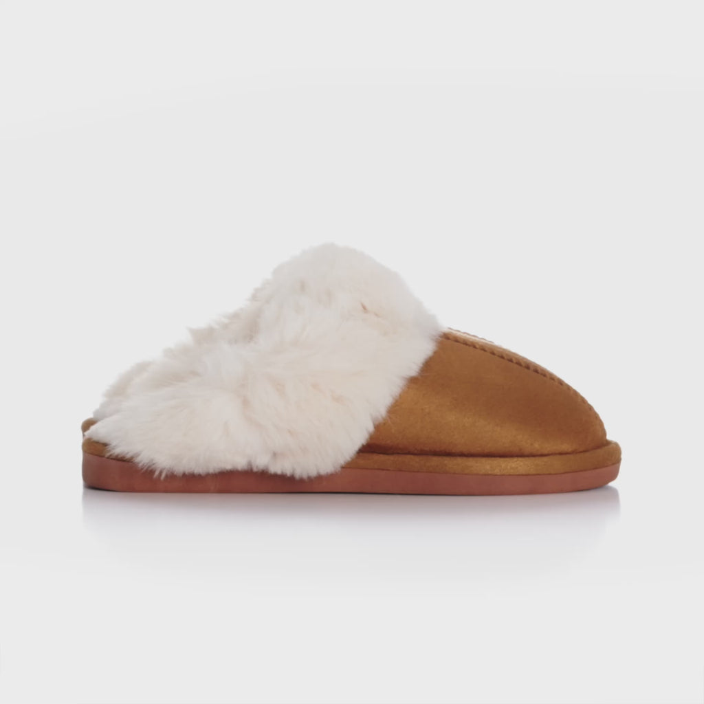 SHOES Molly hjemmesko YL-156 Indoor Slippers Camel