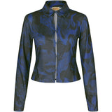 Rosemunde Barbara Kristoffersen Skjorte BK149-9717 Restudsalg Splash Print