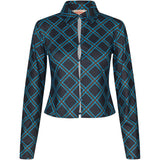 Rosemunde Barbara Kristoffersen Skjorte BK149-9718 Restudsalg Black Check Print
