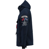 Geographical Norway Geographical Norway Herre Anorak Softshell Jakke Tuilding Softshell Navy