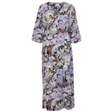 ICHI ICHI dame kjole IXFILLAPA Restudsalg Cold Wash Rose