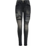 Jewelly Jewelly dame jeans JW7083 Restudsalg Black