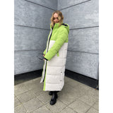 LULULIA LULULIA EXTRA LONG PUFFER JACKET 12224702 Restudsalg Moonbeam