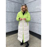 LULULIA LULULIA EXTRA LONG PUFFER JACKET 12224702 Restudsalg Moonbeam
