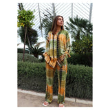 Liberté Liberté dame bukser FREJA Restudsalg ARMY BROWN TIE DYE