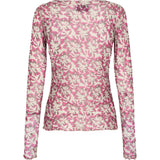 Liberté Liberte dame langærmet mesh top 4086 Top BRUSHY FLOWERS