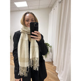 MARTA DU CHATEAU Marta Du Chateau dame tørklæde 182302 Scarf Beige