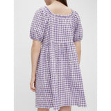 PIECES PIECES dame kjole PCLILLA Restudsalg Sheer Lilac