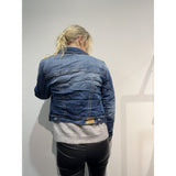 Place du Jour Place du Jour dame denim jakke 60021-1 Restudsalg Dark Blue Denim
