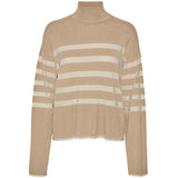 Vero Moda Vero Moda dame bluse VMHAPPINESS Restudsalg Irish Cream W. BIRCH