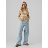 Vero Moda Vero Moda dame bluse VMHAPPINESS Restudsalg Irish Cream W. BIRCH